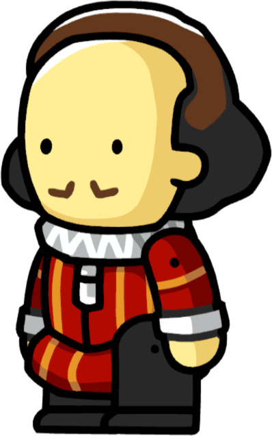 Scribblenauts William Shakespeare png icons