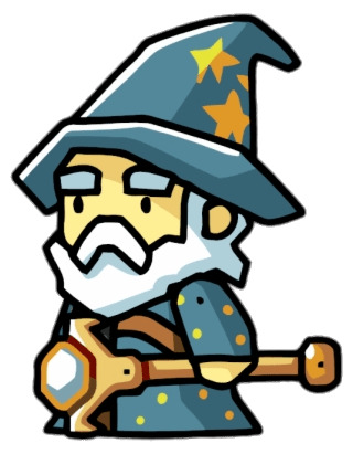 Scribblenauts Wizard png icons