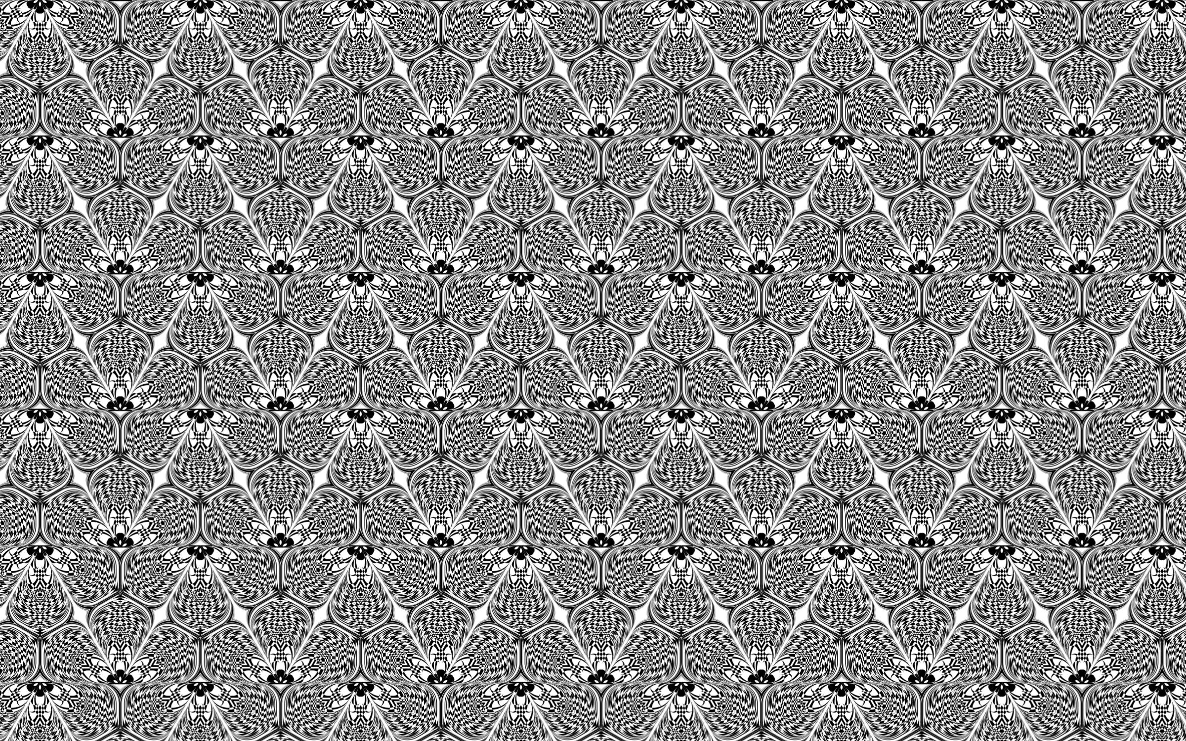 Seamless Monochromatic Pattern 3 png