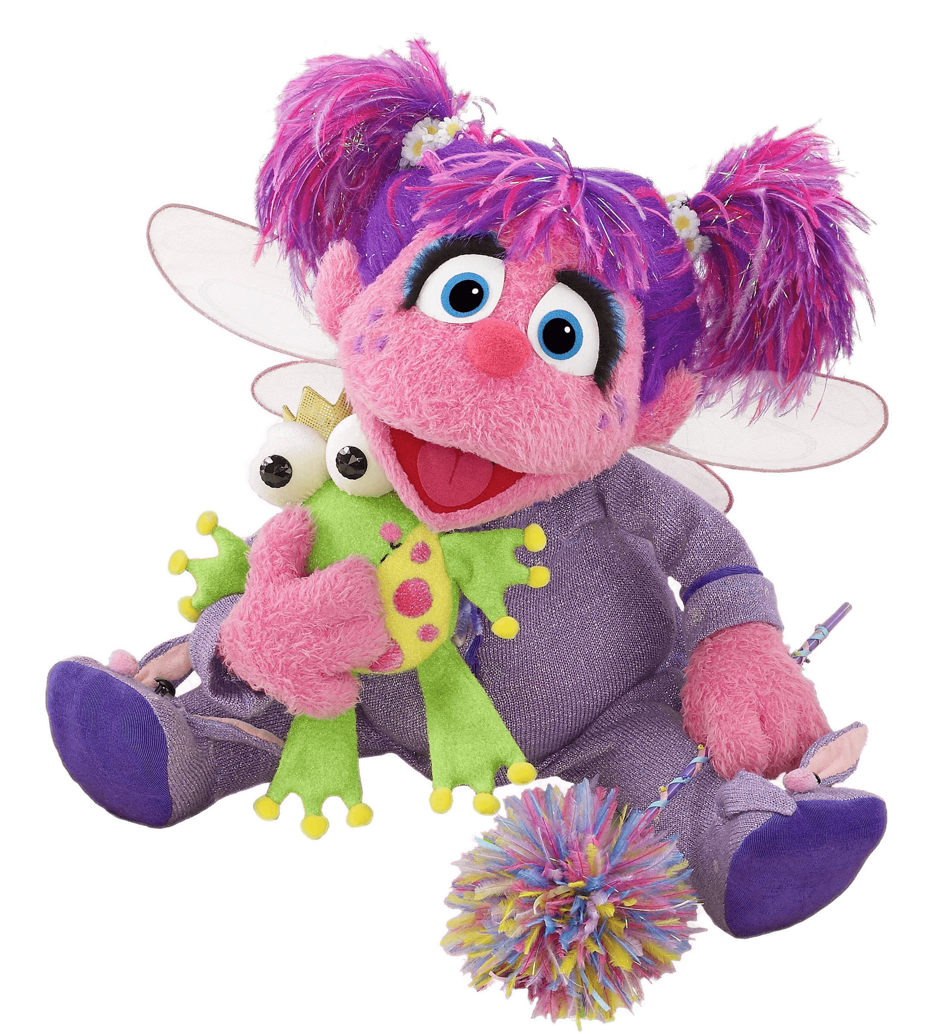 Sesame Street Abby Ladabby and Frog png