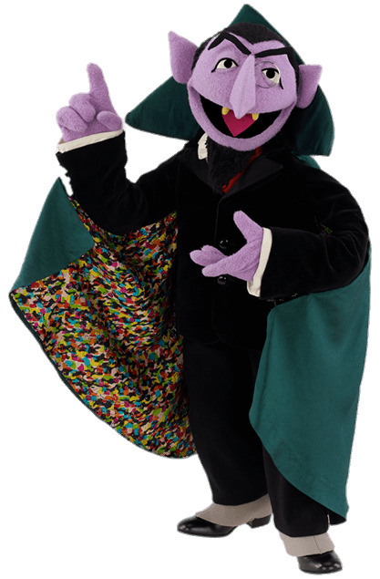 Sesame Street Count Von Count png icons