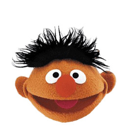 Sesame Street Ernie Head icons