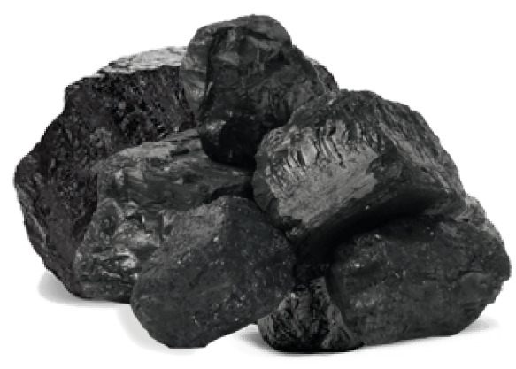 Set Of Coal Stones icons