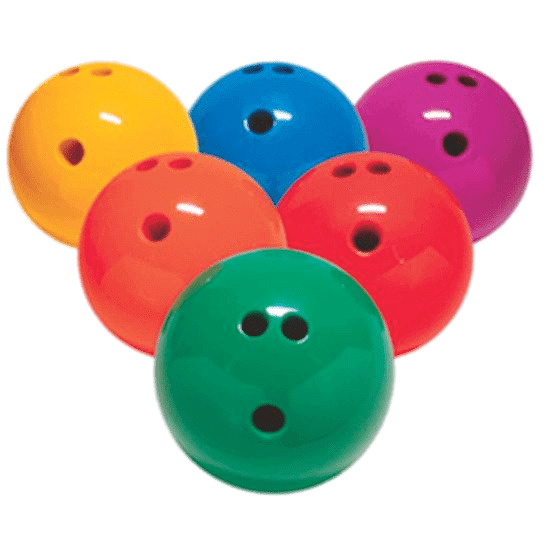 Set Of Coloured Bowling Balls png icons