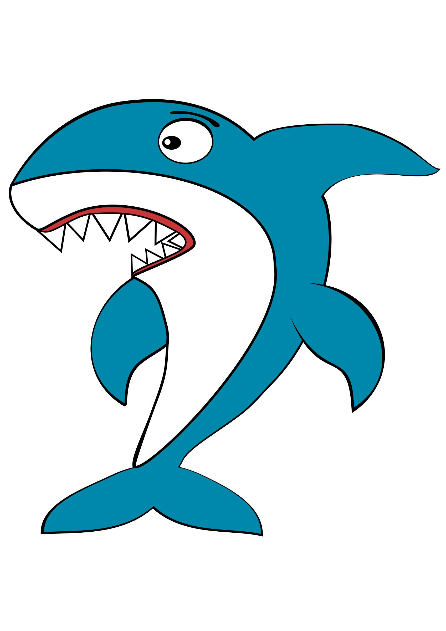 Shark Cartoon Icons PNG - Free PNG and Icons Downloads