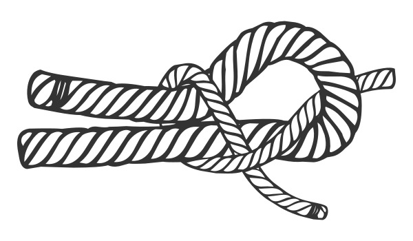 Sheet Bend Knot Drawing icons