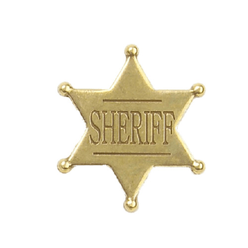 Sheriff's Tip Star Badge png icons