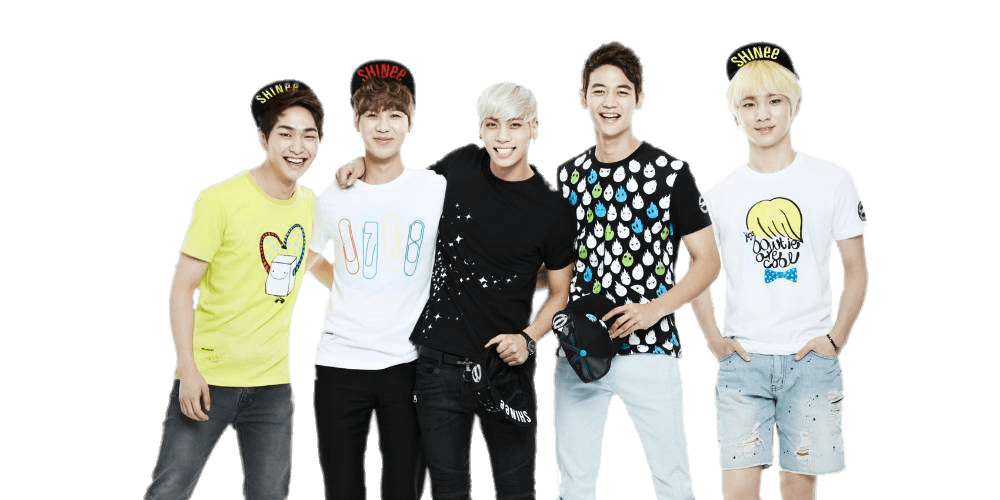 SHINee Wearing Caps png icons