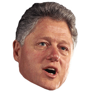 Sideview Bill Clinton icons