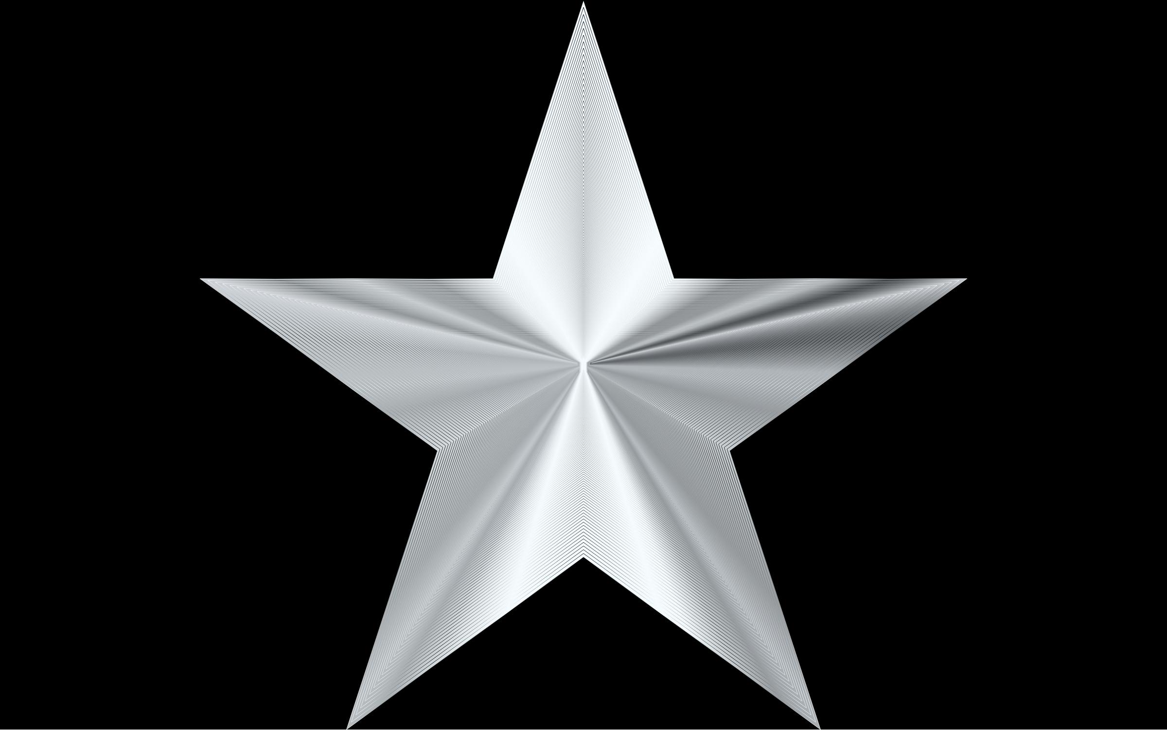 Silver star png