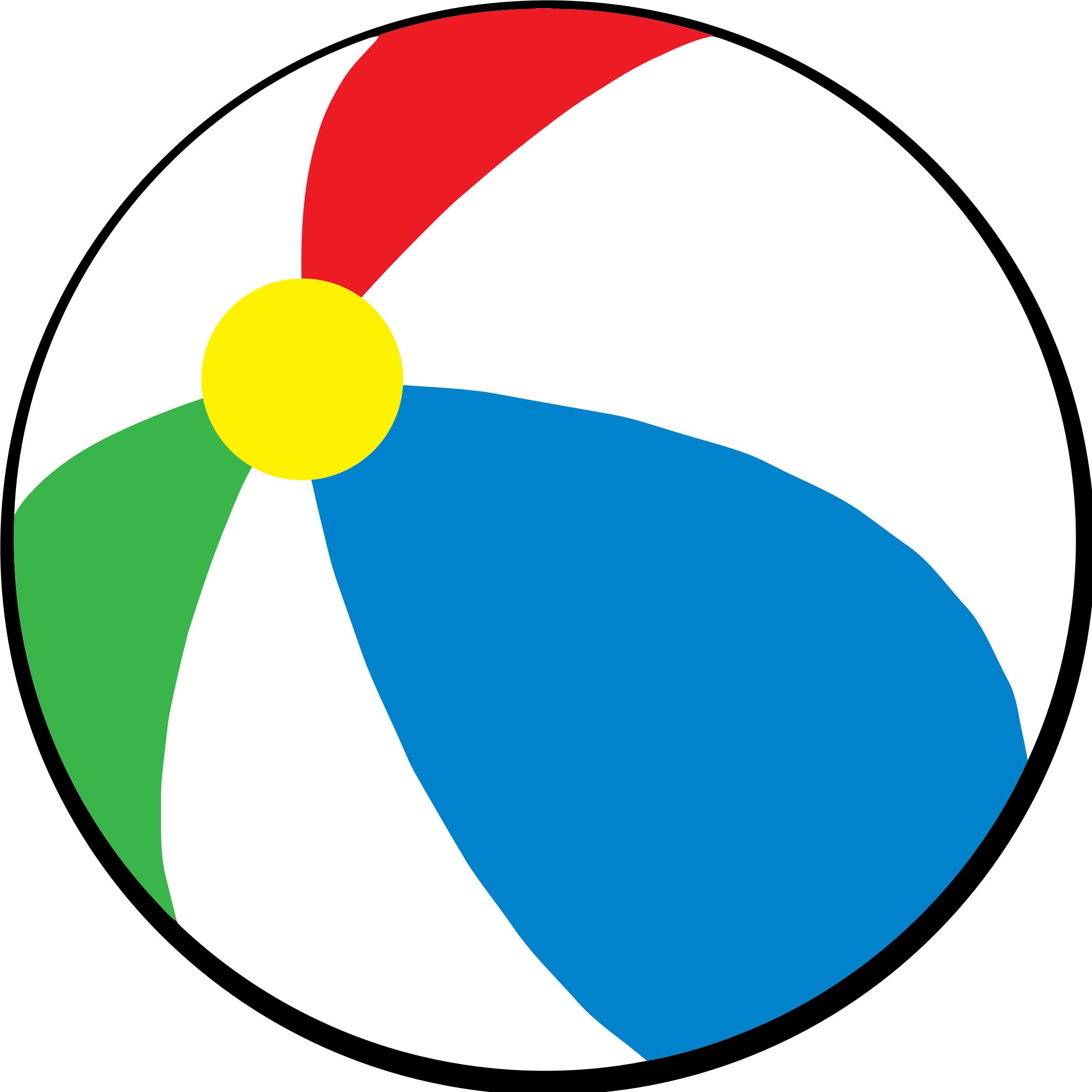 Simple Beach Ball PNG icons