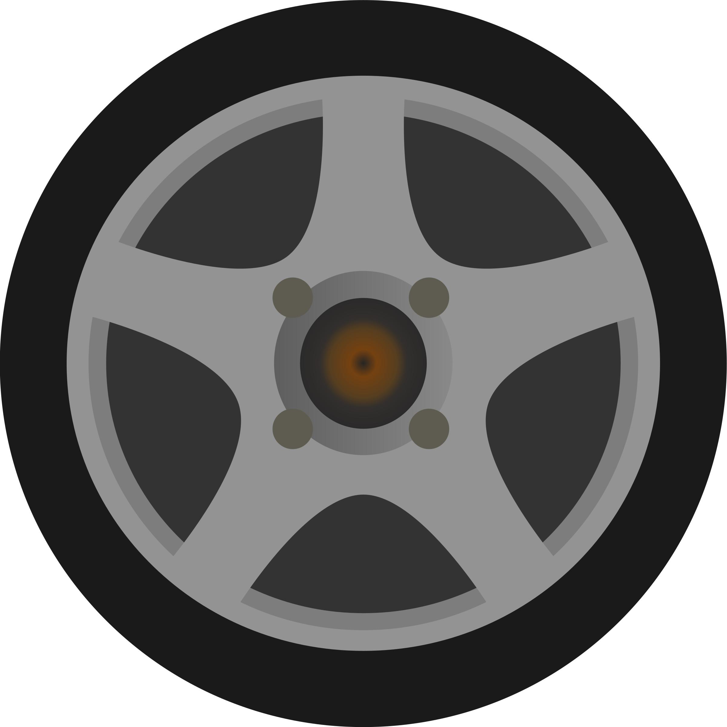 Simple Car Wheel png icons