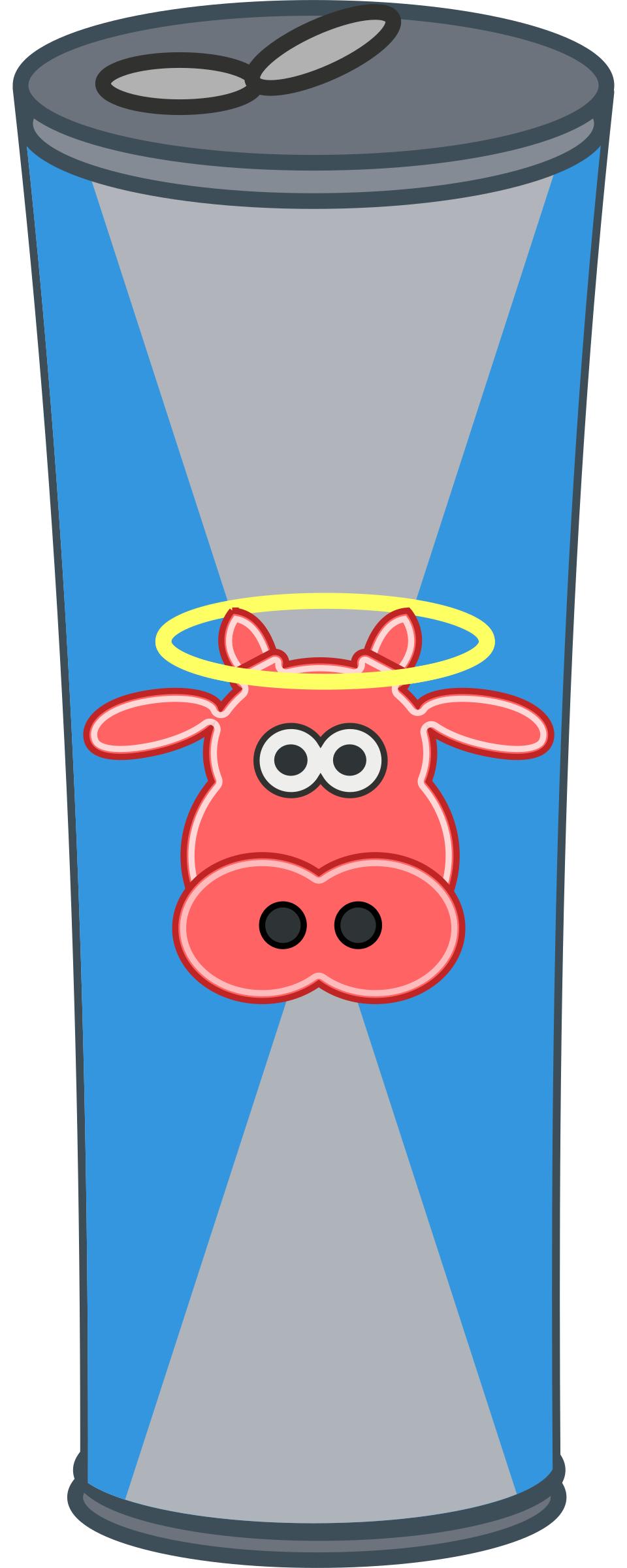 Simple Cartoon Energy Drink Can png