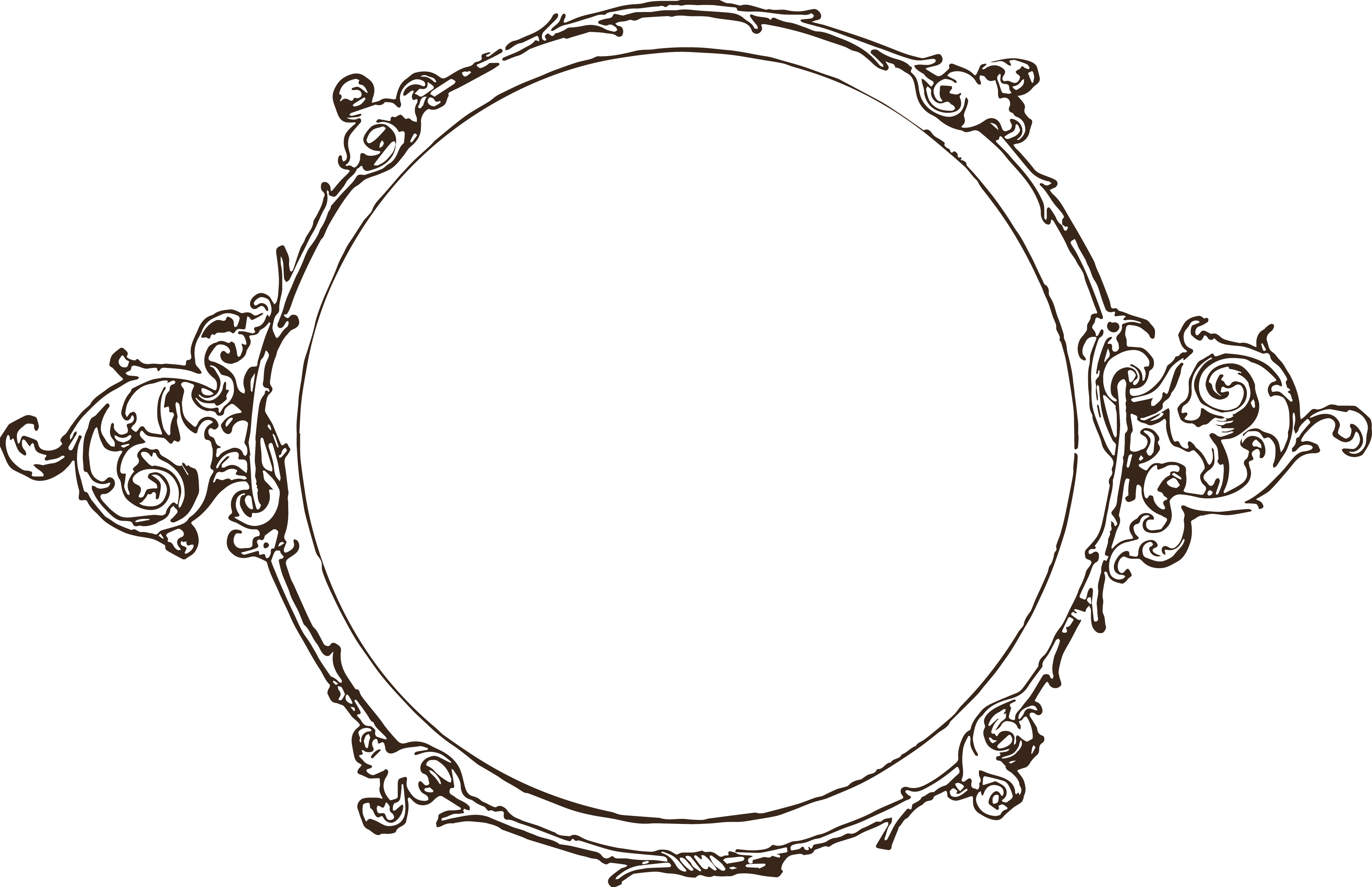 Simple Circle Frame icons