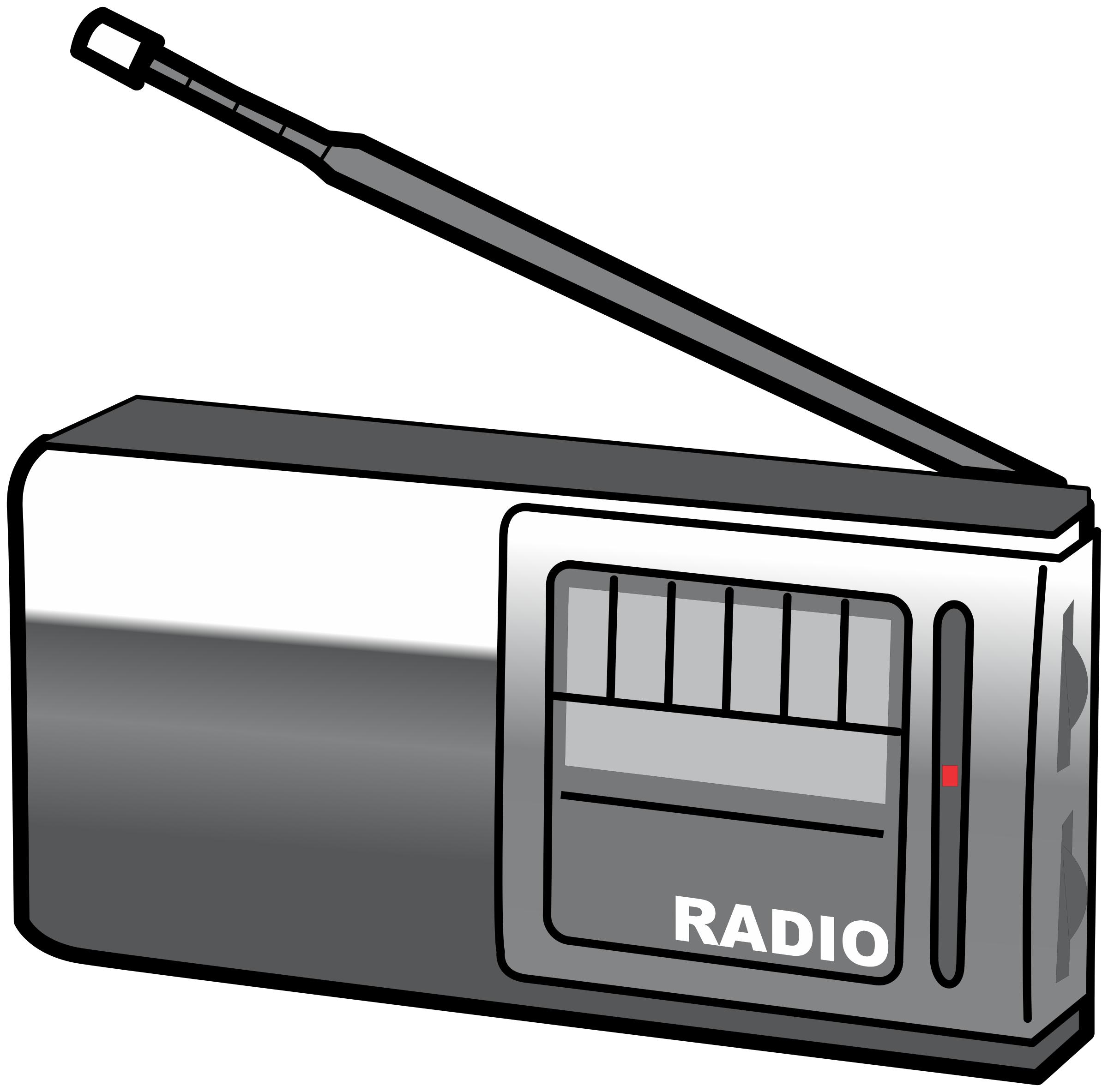 Simple portable radio png