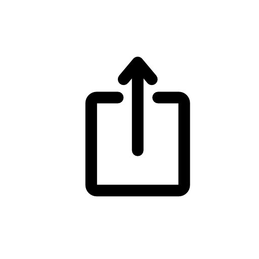 Simple Upload Arrow Button icons