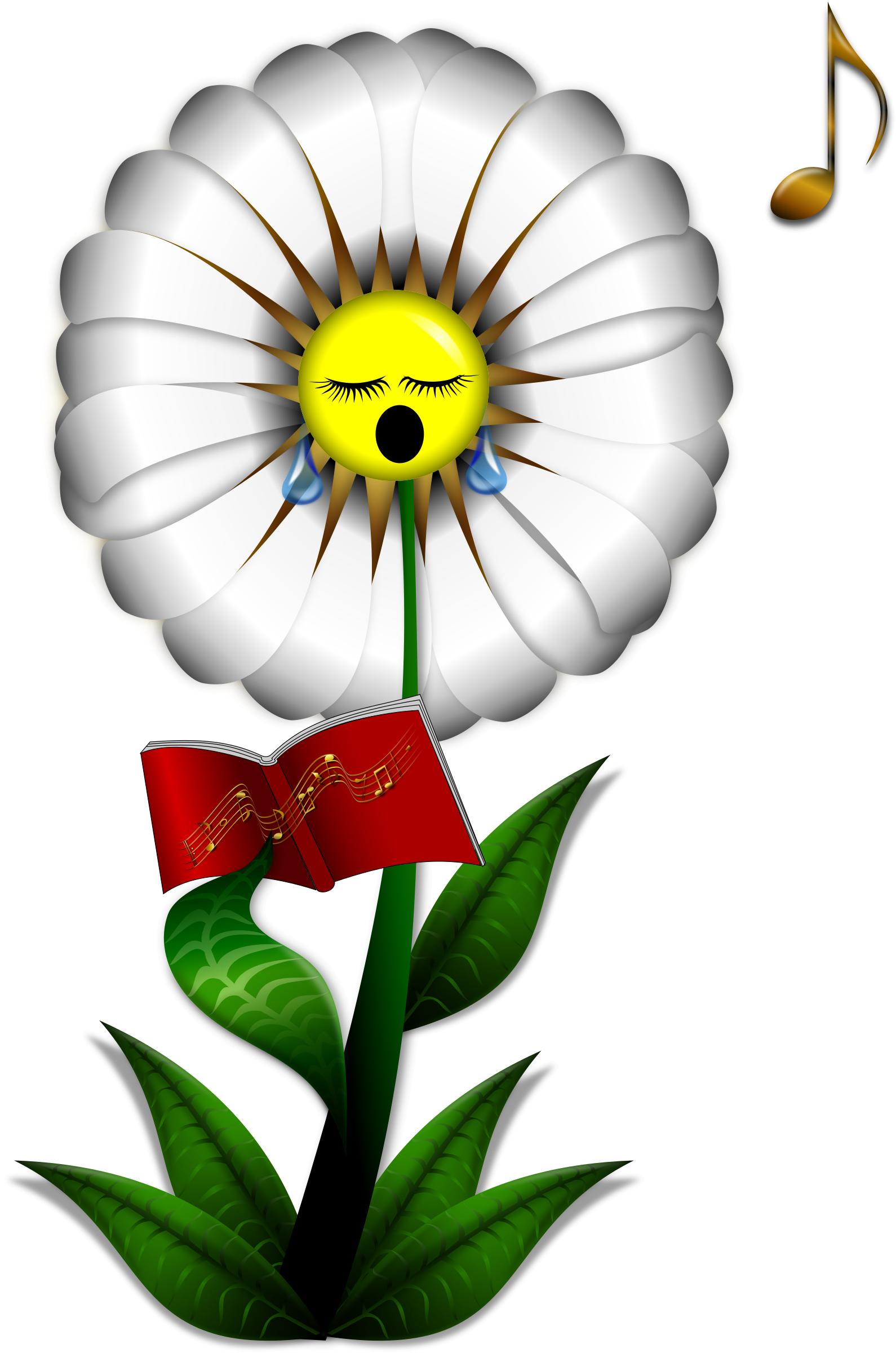 Singing Daisy png