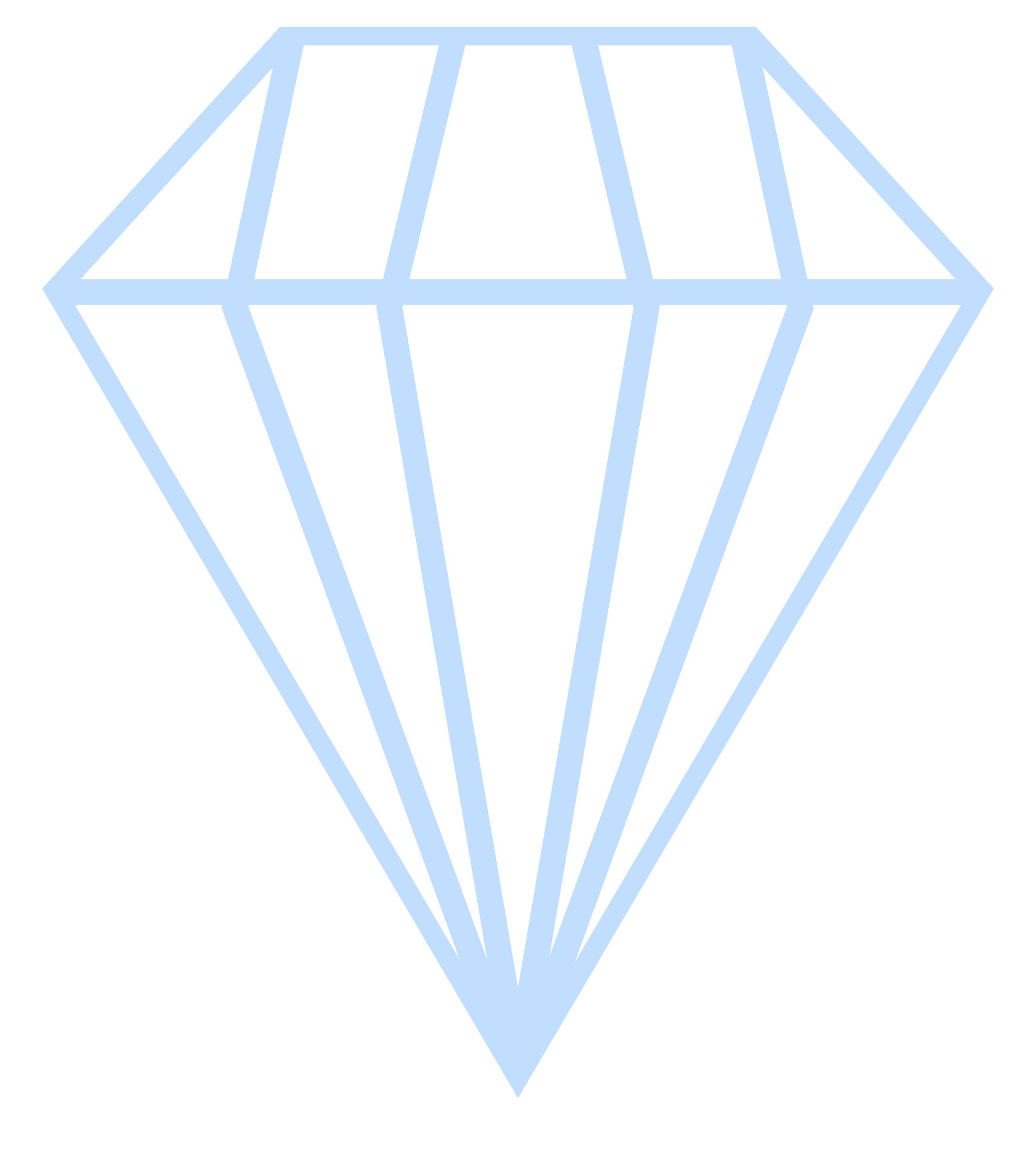 Single White Diamond PNG icons