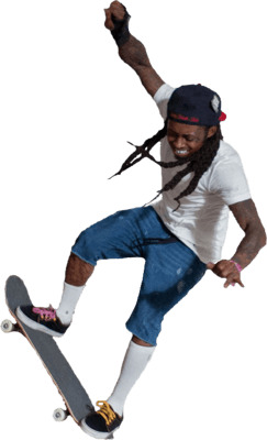 Skateboarder Smiling icons