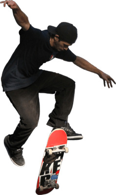 Skateboarder Stunt png icons