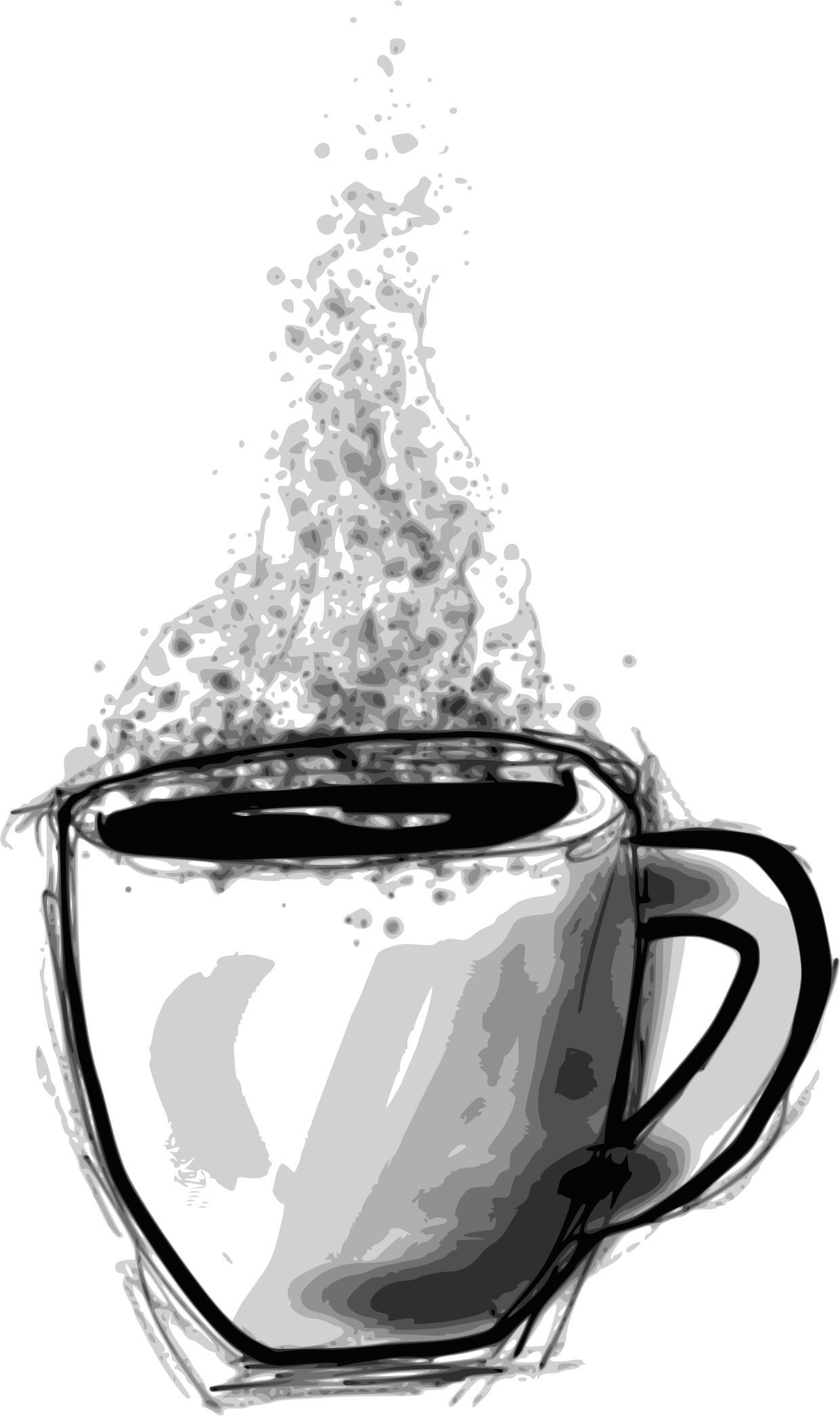 Sketchy Coffee png