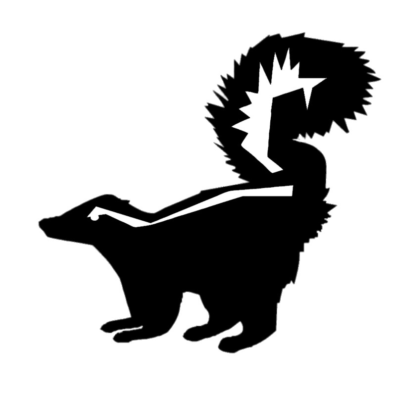 Skunk Silhouette png icons
