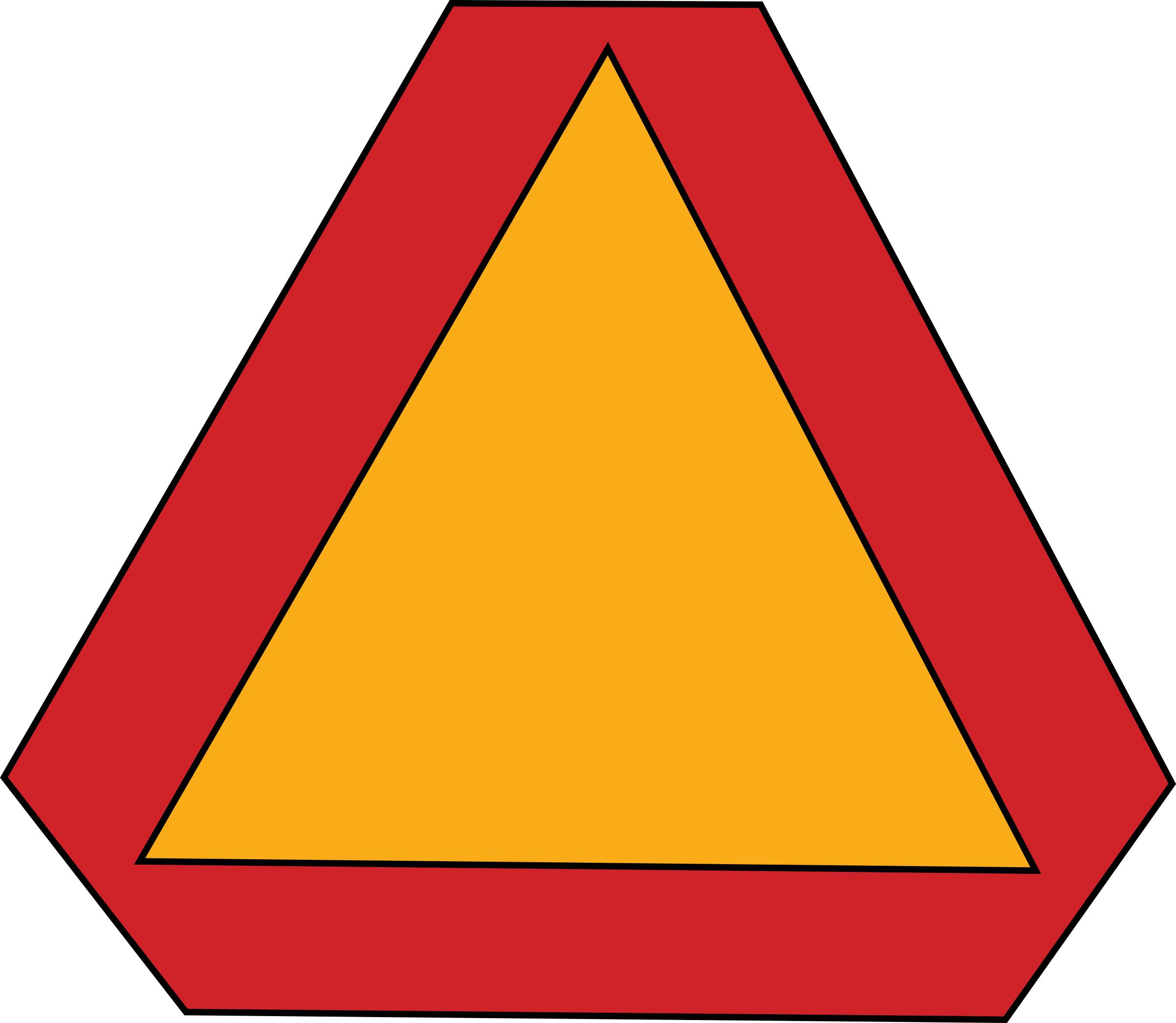 Slow moving vehicle sign png