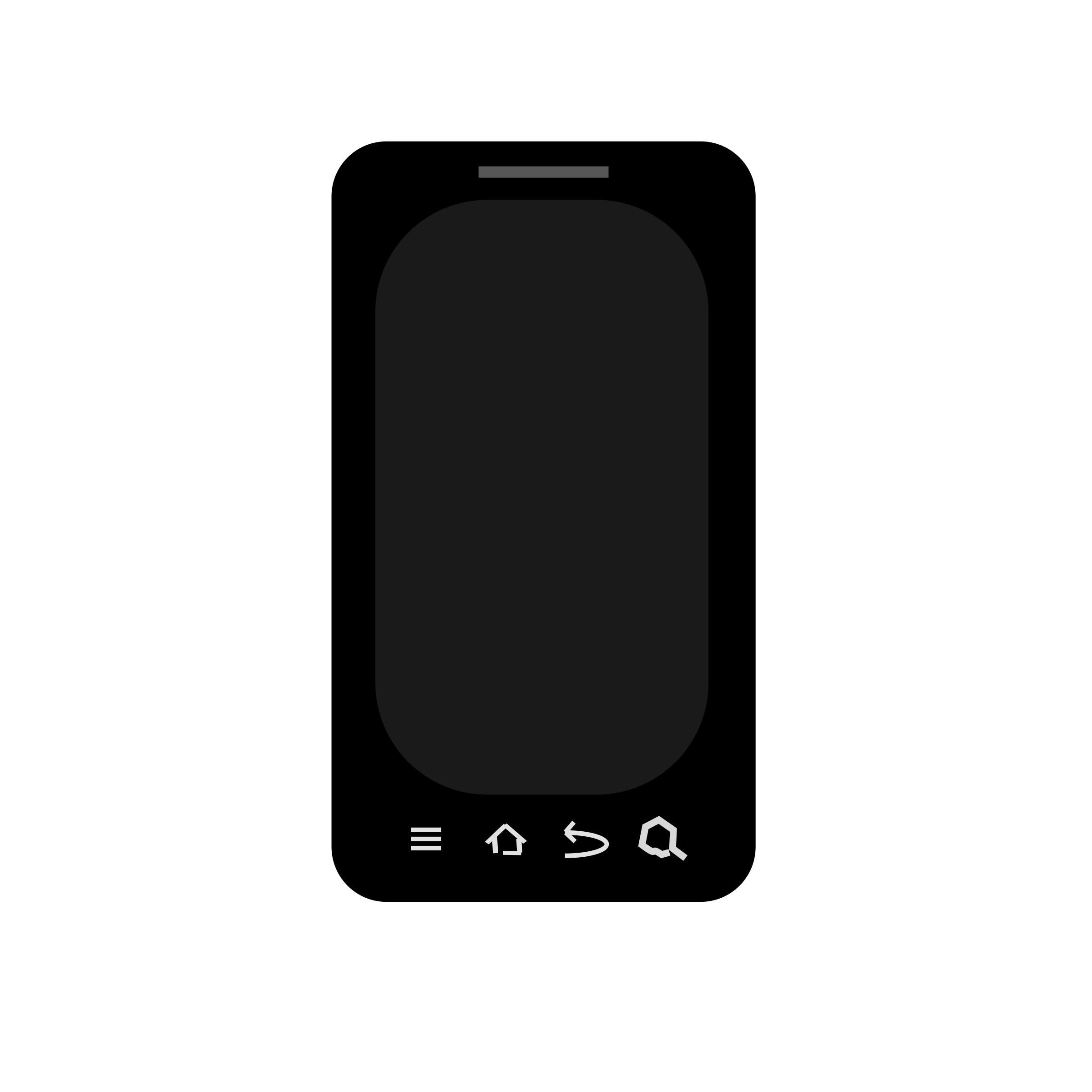 smart phone PNG icons