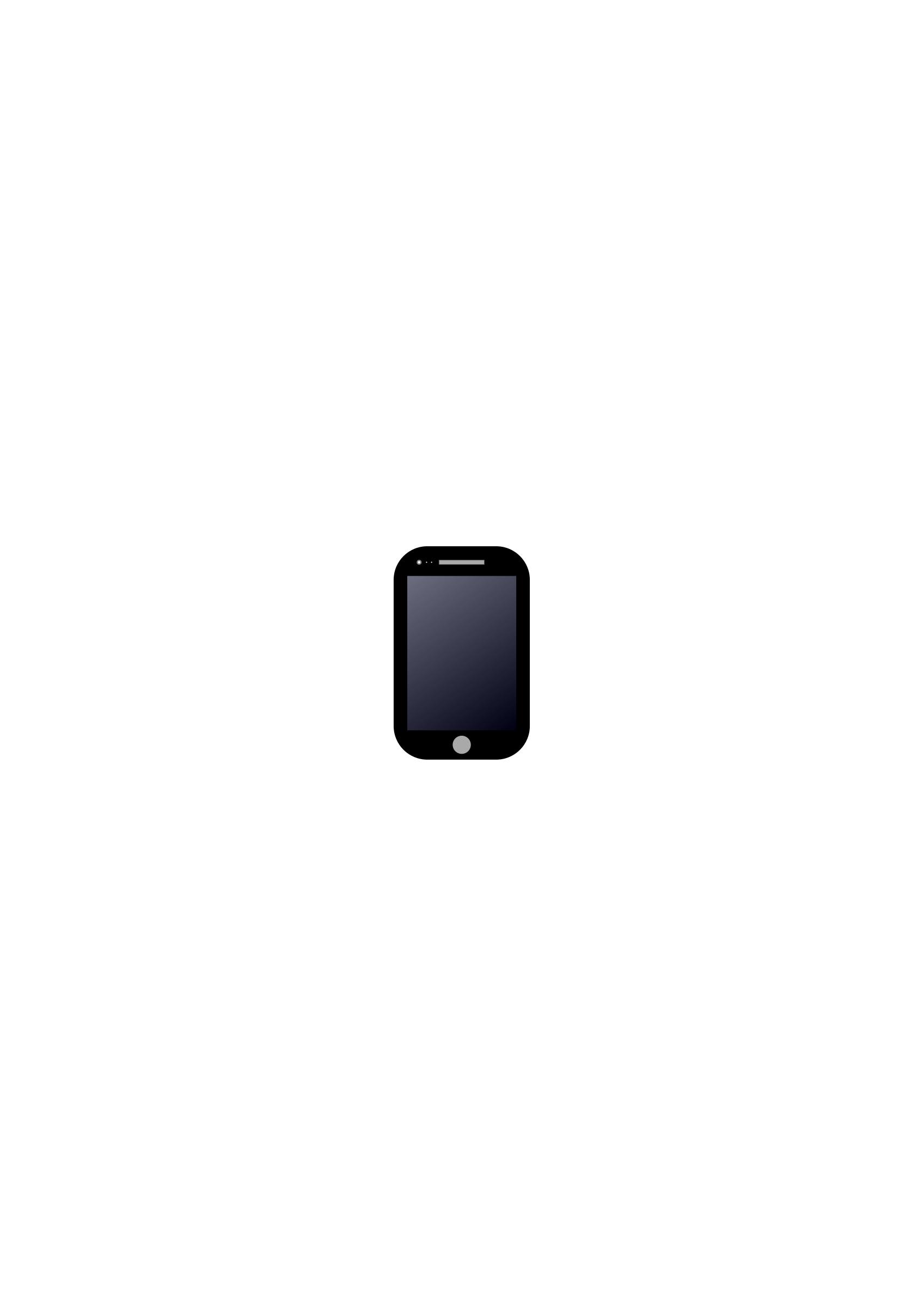 Smartphone display color navy png