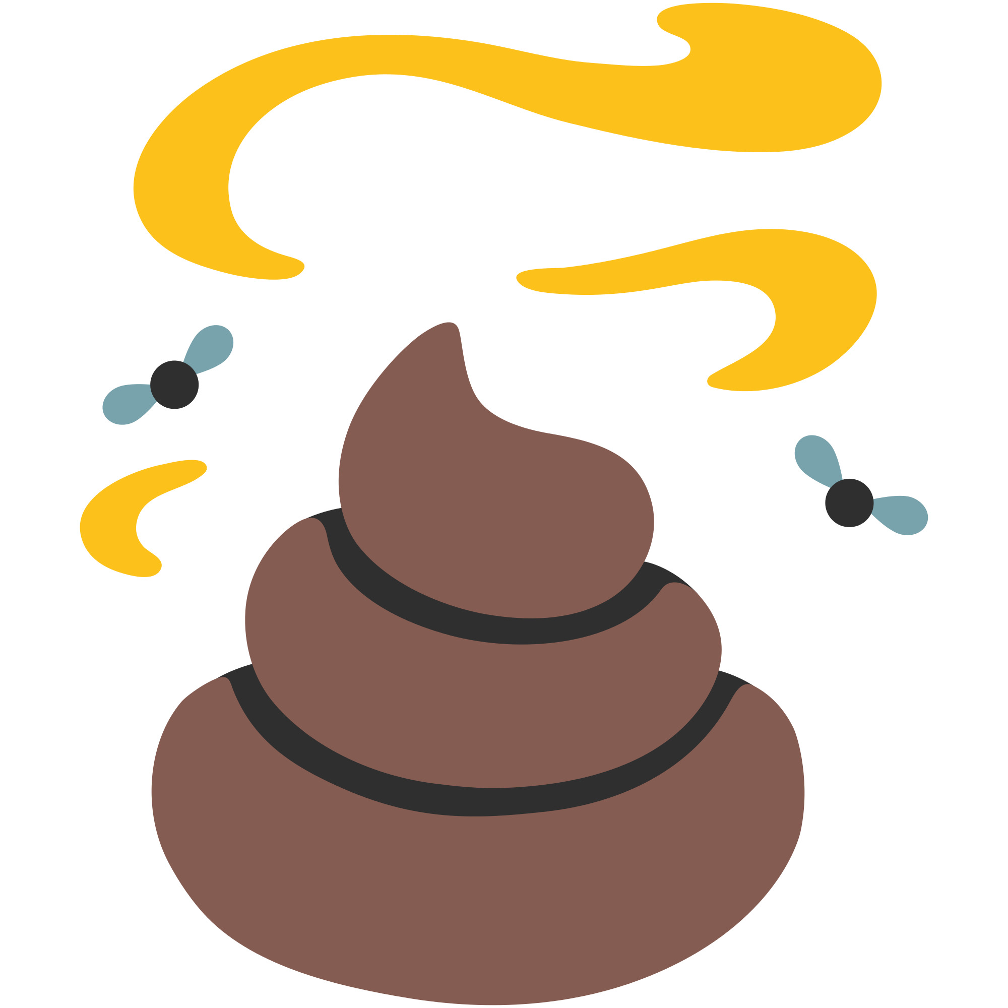 Smelling Poo Emoji icons