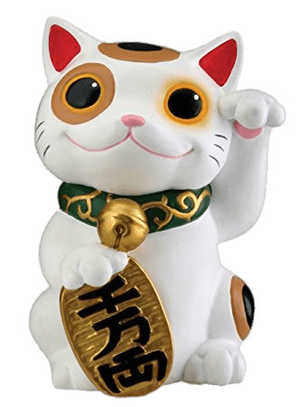 Smiling Fortune Cat PNG icons