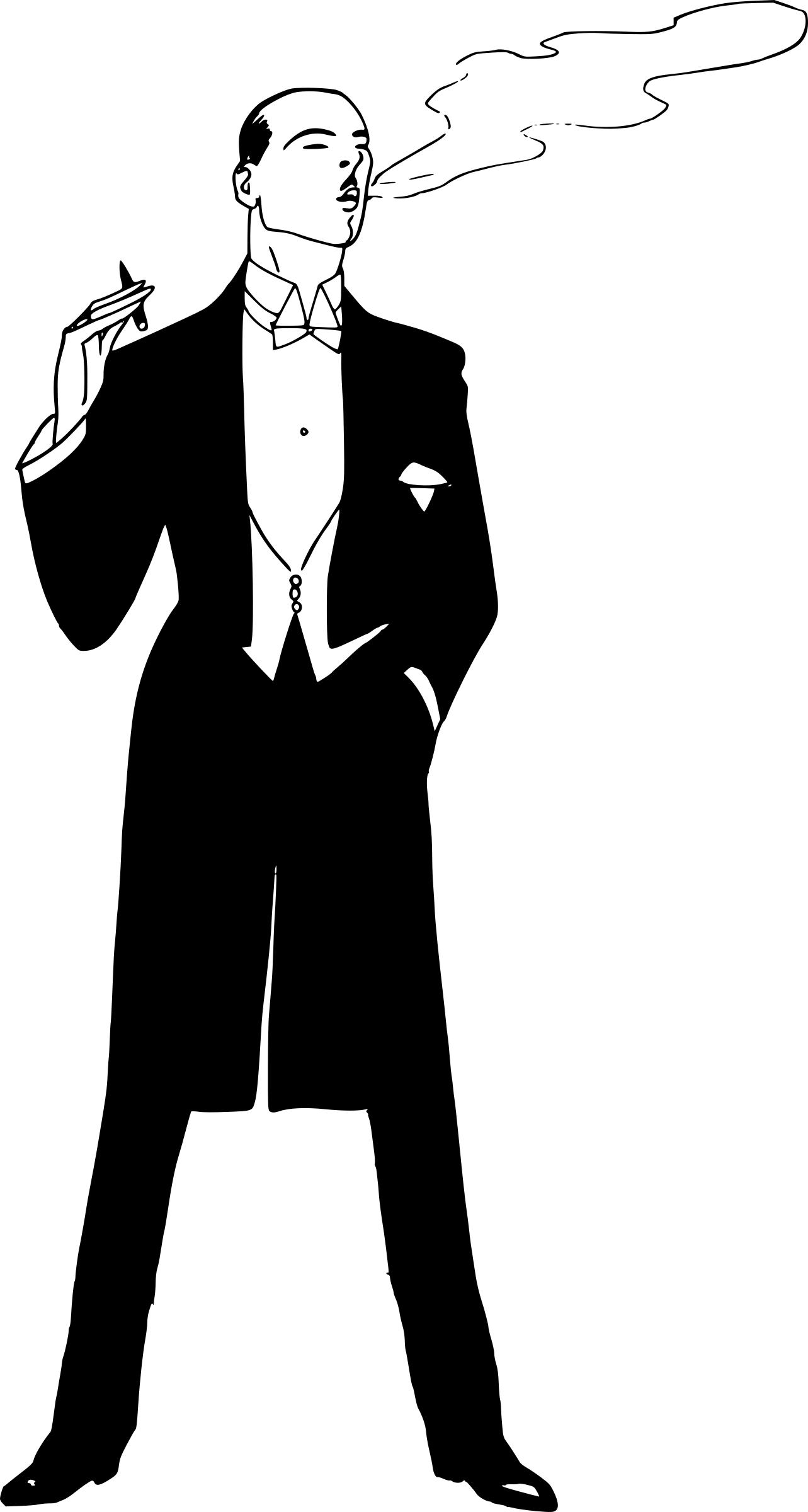 Smoking in a Tuxedo PNG icons