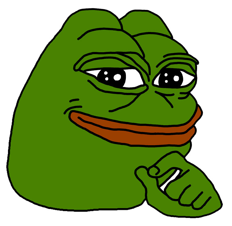 Smug Pepe Full png icons