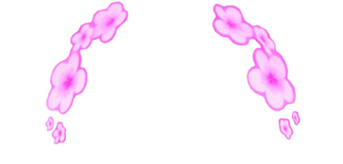 Snapchat Filter Pink Flowers icons