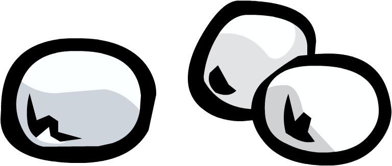 Snowballs Clipart icons