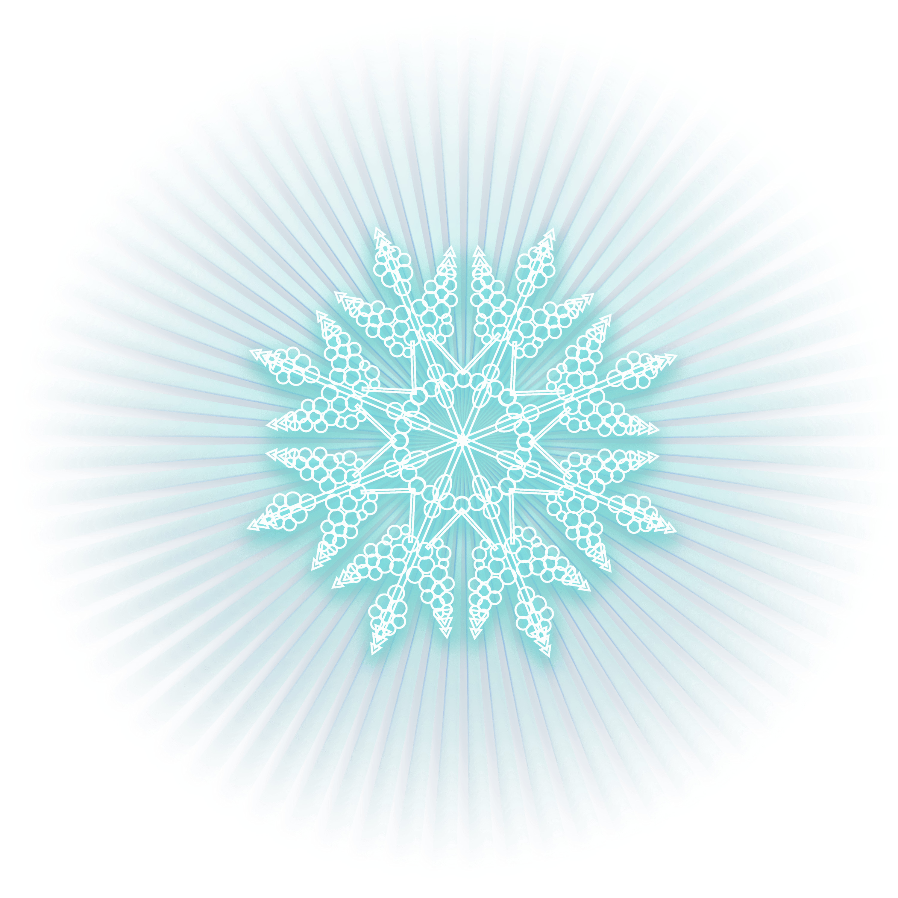 Snowflake Blue Ice icons