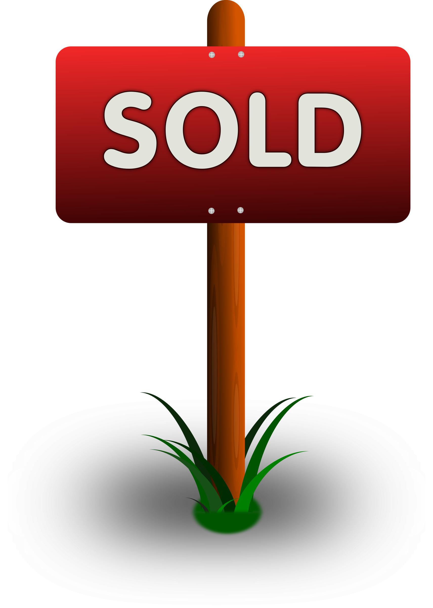 Sold Sign png