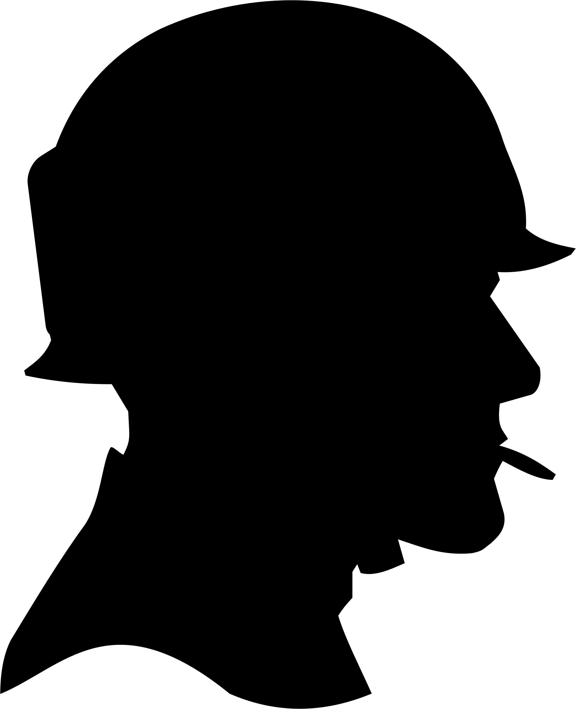 Soldier Head Silhouette (Remix) png
