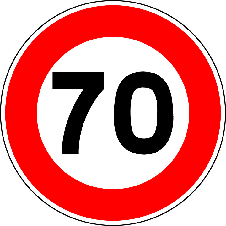 Speed Limit Road Sign icons
