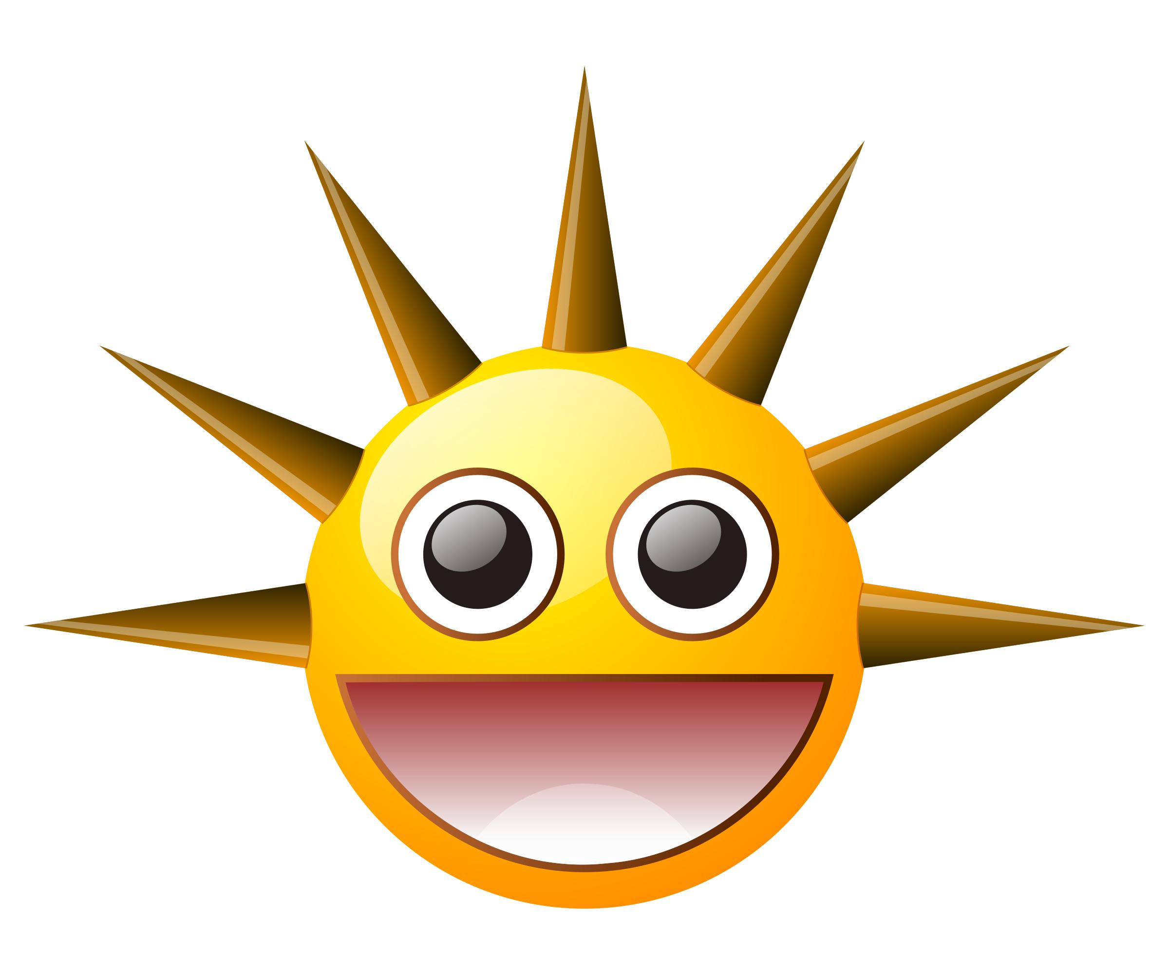 Spikey Smiley png