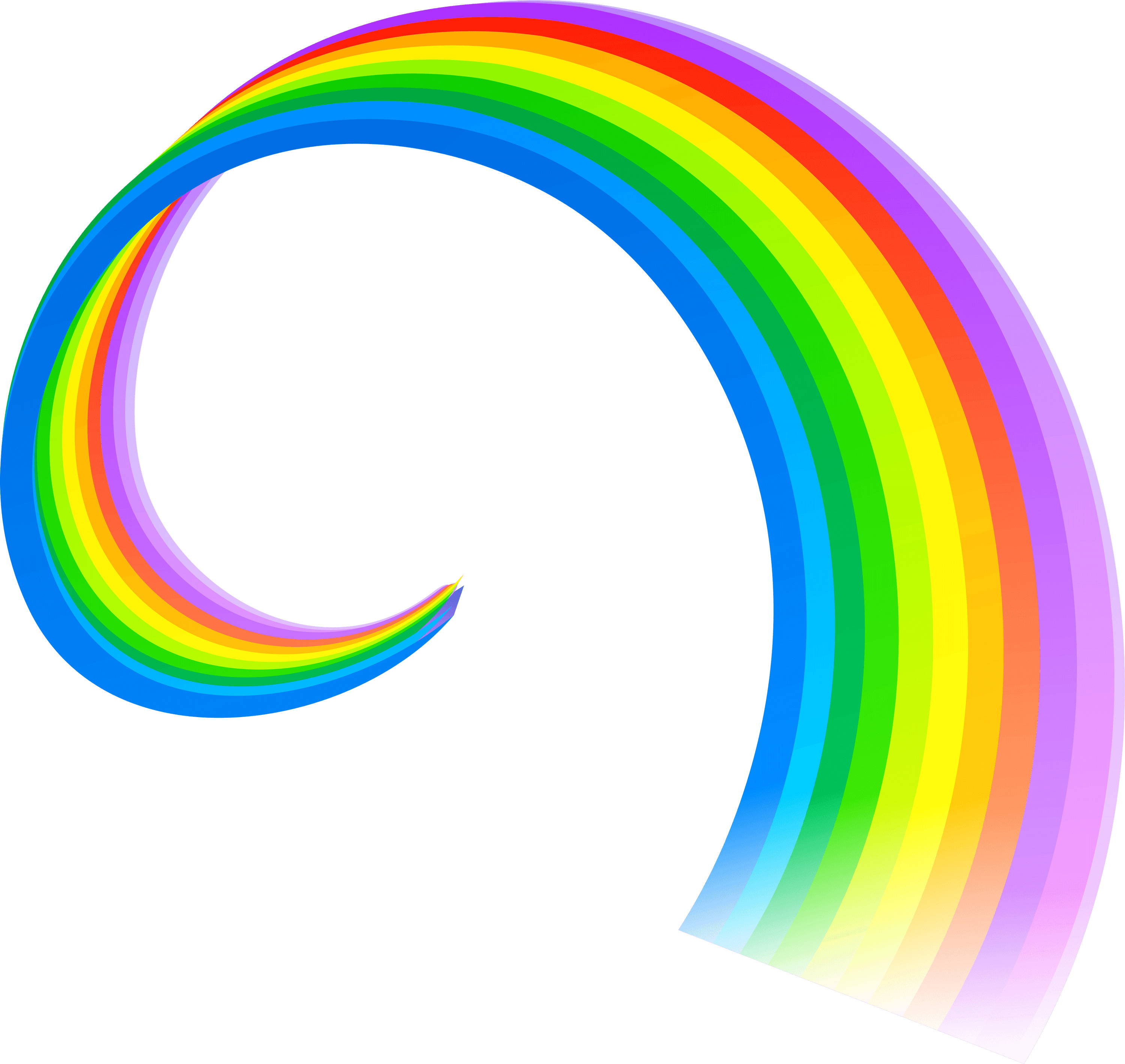 Spiral Rainbow png icons