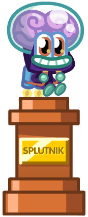 Splutnik the Zoshling Statue icons