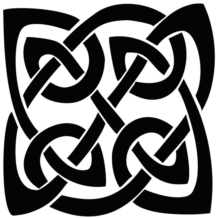 Square Celtic Knot PNG icons