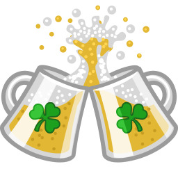 St Patrick's Day Pints PNG icons