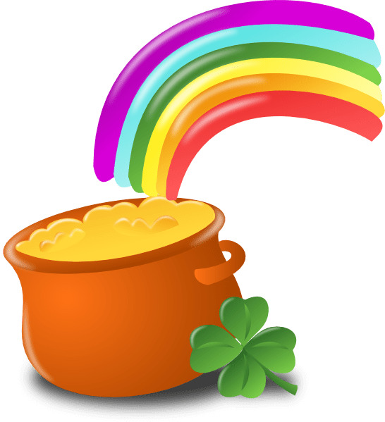 St Patrick's Day Pot Of Gold PNG icons