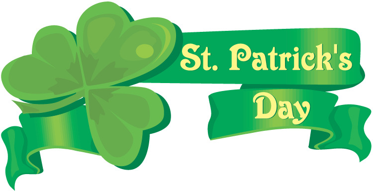 St Patrick's Day Ribbon Banner png icons