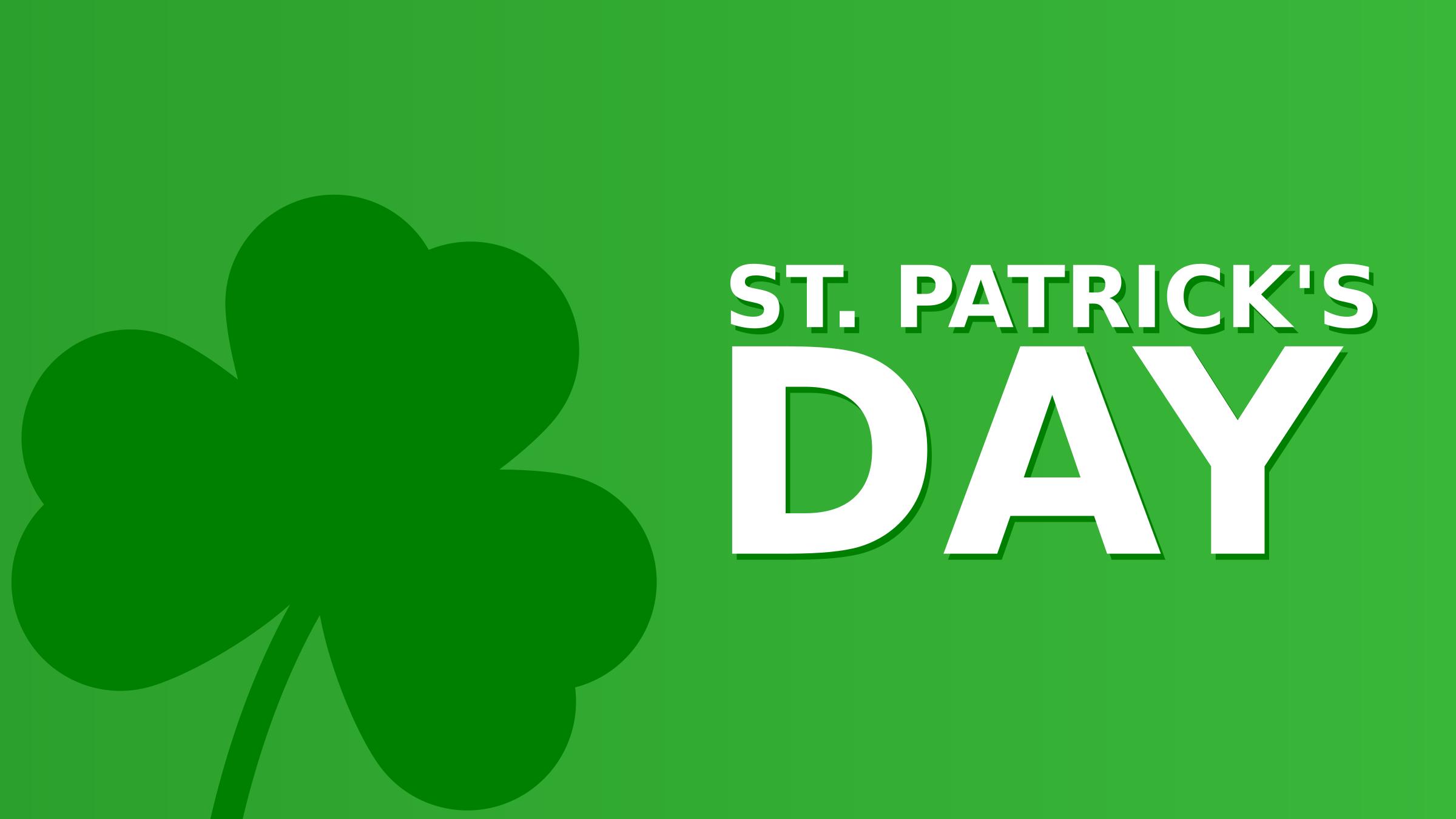 St. Patrick's Day Minimalist Featured Image 16:9 png