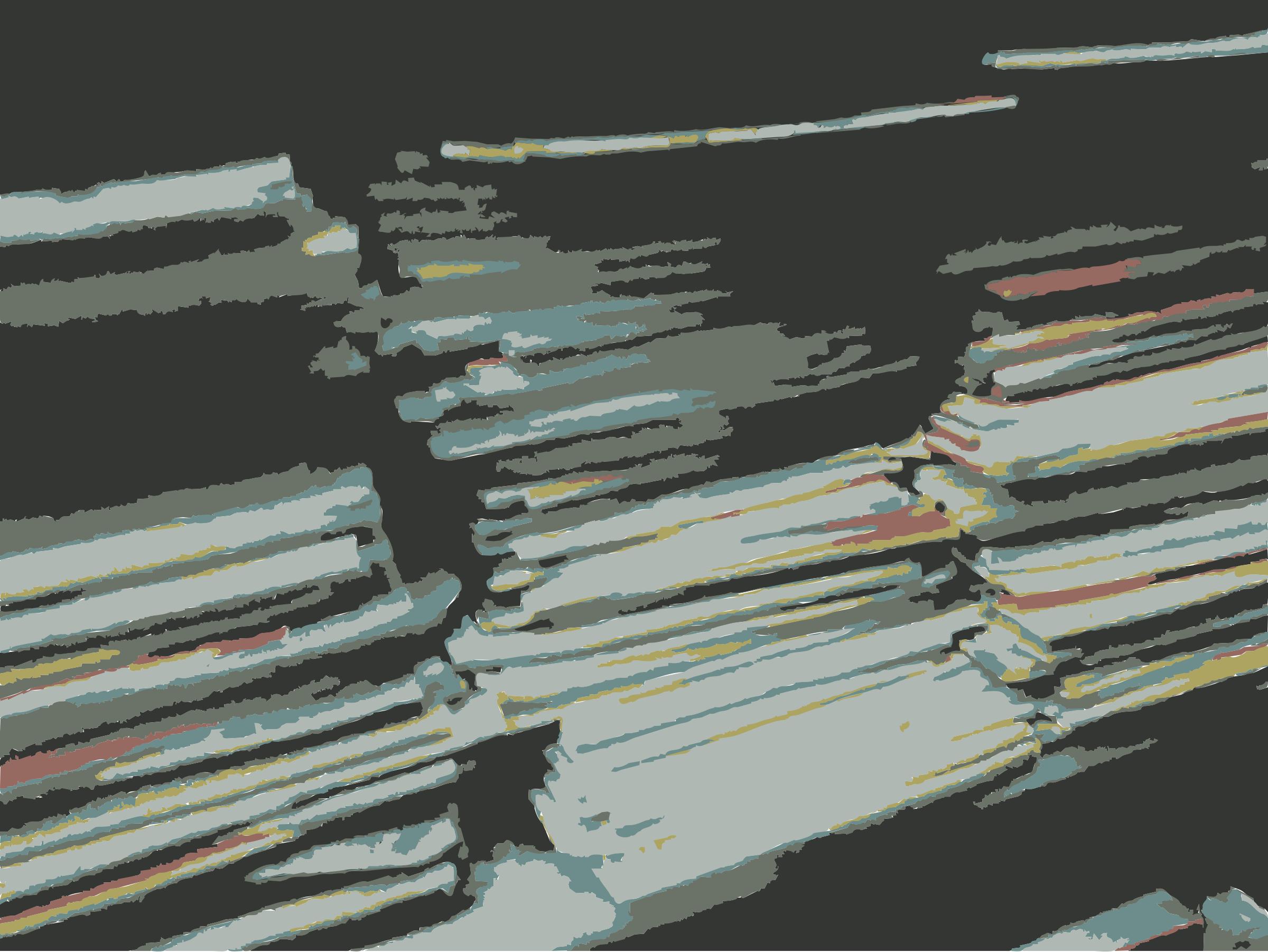 Stacks of used books png