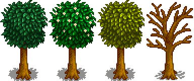 Stardew Valley Trees png icons