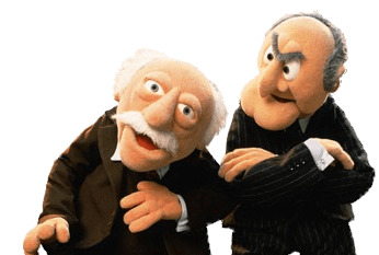 Statler and Waldorf Arguing png icons